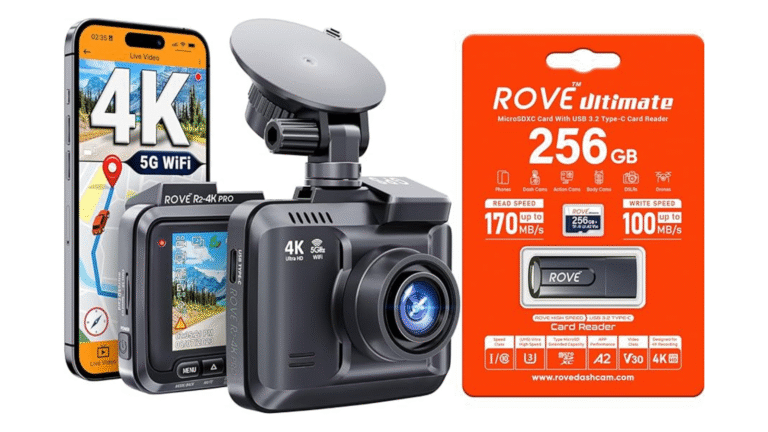 Rove R2-4K Dash Cam: Your Reliable Driving Companion